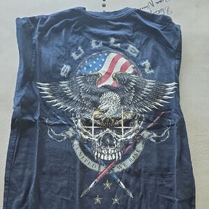 Sullen Navy Blue Graphic Men's Tee